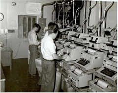 Guam teletype operations (71591 bytes)